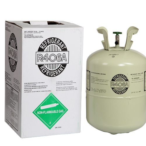 REFRIGERANTE FREON R406 =R12 X  BOTELLA =11.33KG /25LB