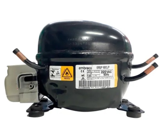 [EM2P60CLP] MOTOR COMPRESOR EMB 1/6 R600 568 BTU   VER EM2T60CLP