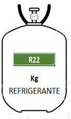 [R22-KG] REFRIGERANTE R22 X Kg  TW