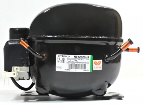 [NEK2125GK] MOTOR COMPRESOR EMB.ASPER 1/3+ R404A  LBP 1200 BTU 220/1/60